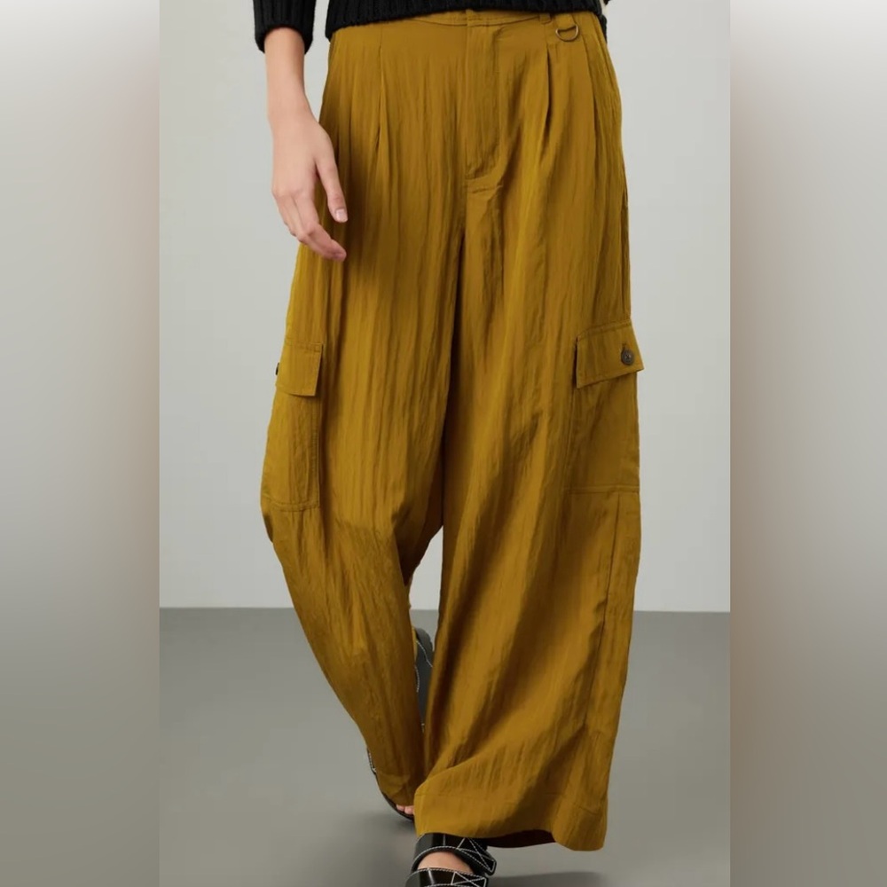 Madewell Women's Mustard Cargo Pants